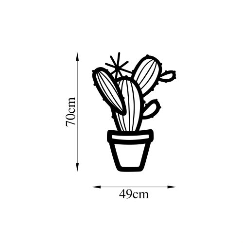 Wallity Metalna zidna dekoracija, Cactus - 464 slika 5