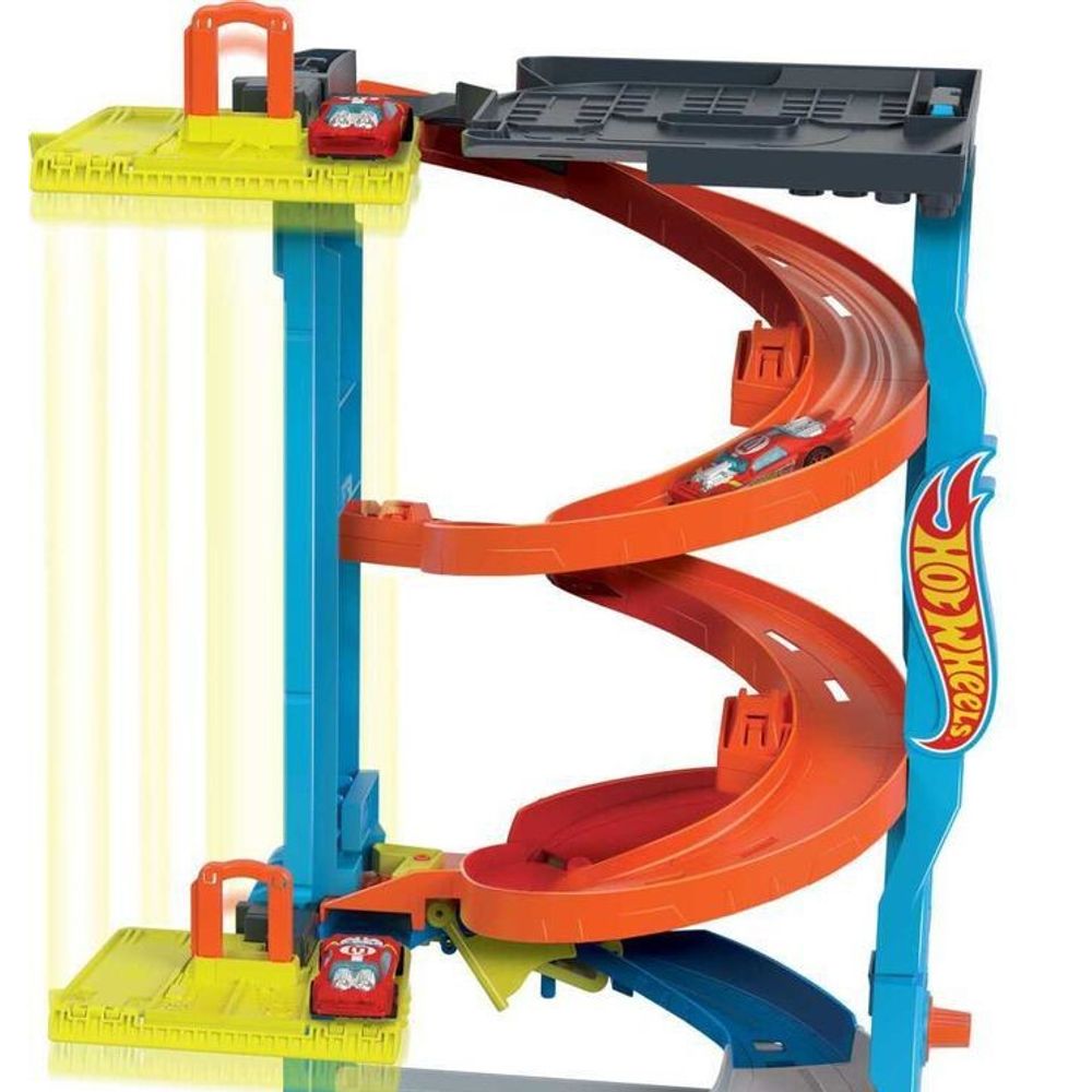 Hot Wheels City Staza sa autićem 2U1 Transforming Race Tower slika 5