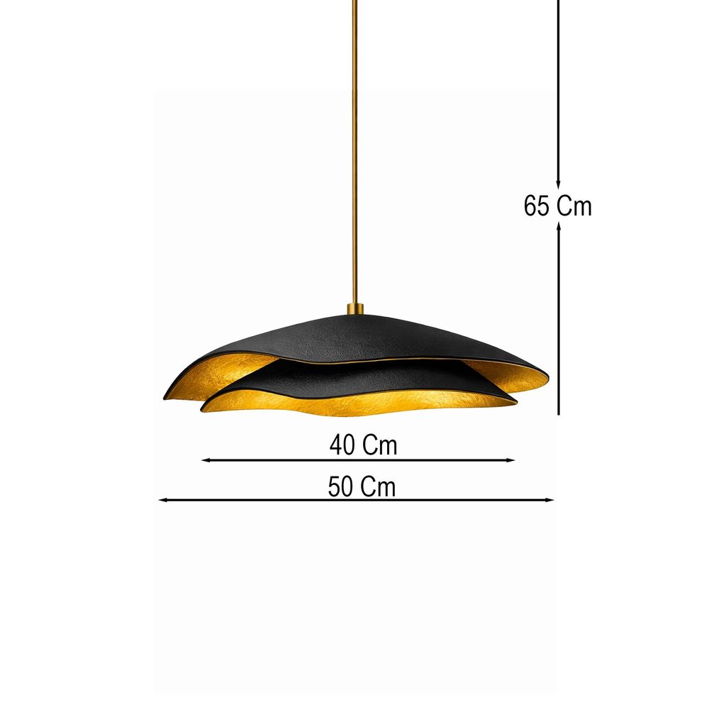 Luster BK305 – Crna Zlatna slika 3