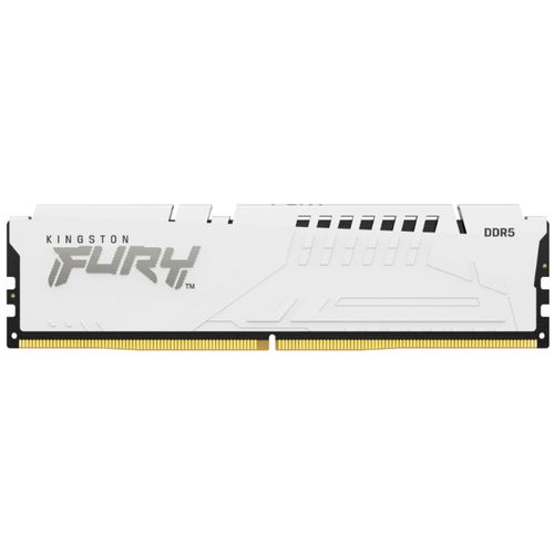 KINGSTON DIMM DDR5 16GB 6400MT/s KF564C32BW-16 FURY Beast White XMP slika 2