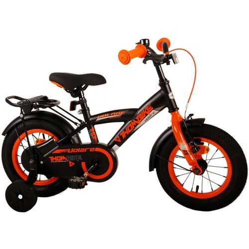 Volare dječji bicikl Thombike 12" crno-narančasti slika 2