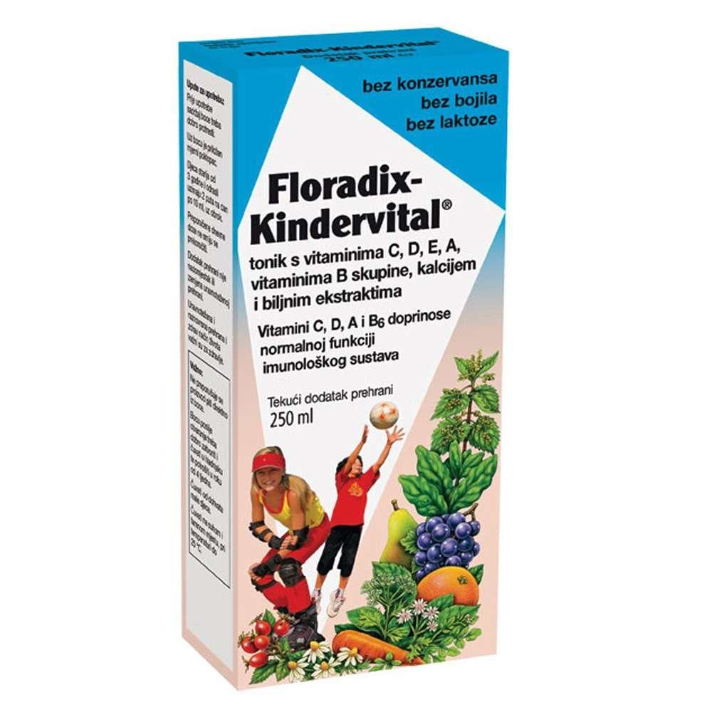 FLORADIX KINDERVITAL ZA DJECU 250ML slika 1
