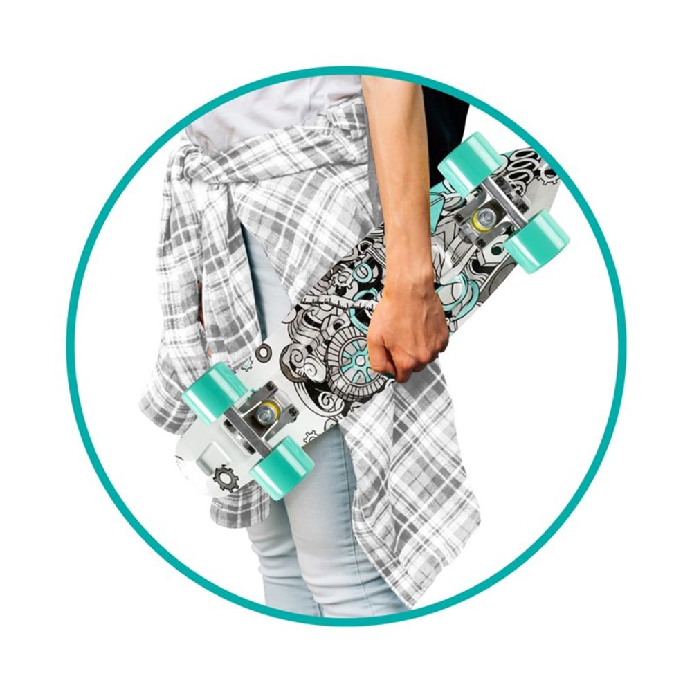 Qkids Dječiji skateboard Galaxy, Industrial slika 3