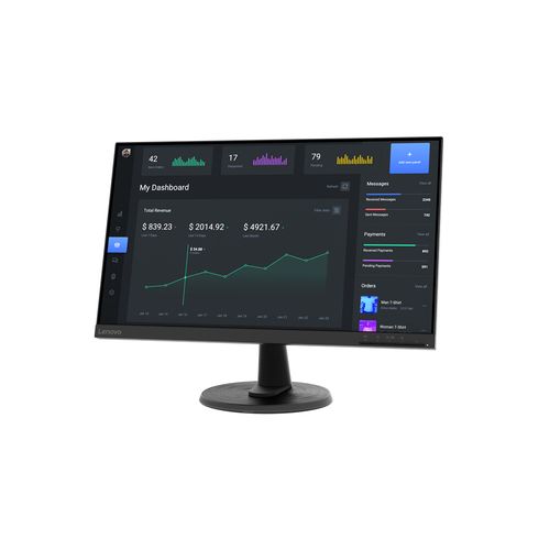 Monitor LENOVO D24-40 23.8" VA 1920x1080 75Hz 4ms VGA HDMI FreeSync crna slika 7