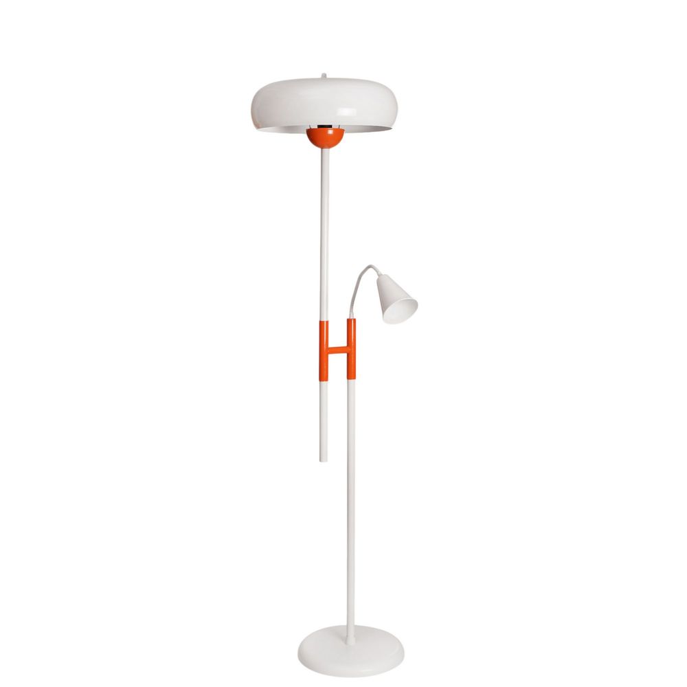 Opviq Podna lampa 794, bijela, narančasta slika 2