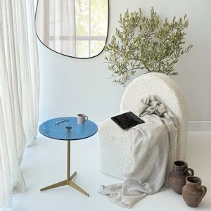 Solis 40 - Gold, Blue Gold
Blue Side Table