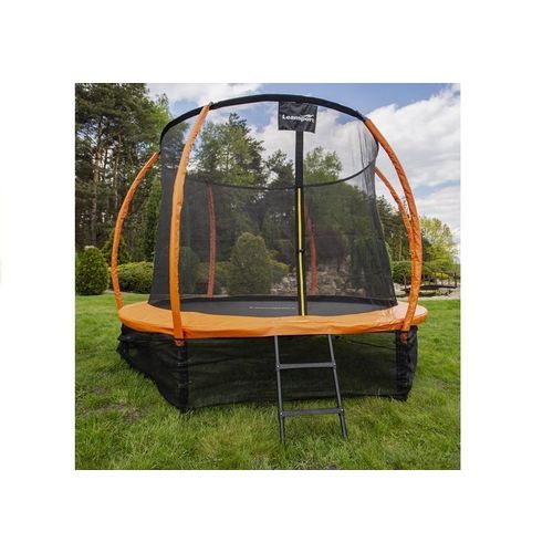 Trampolin 8ft - crno/crveni slika 2