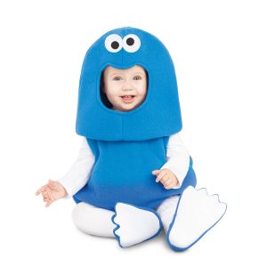 Svečana odjeća za bebe My Other Me Cookie Monster Sesame Street Plava (3 Dijelovi) 12-24 Mjeseca