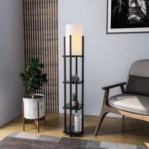 Shelf Lamp - 8111 Black Floor Lamp