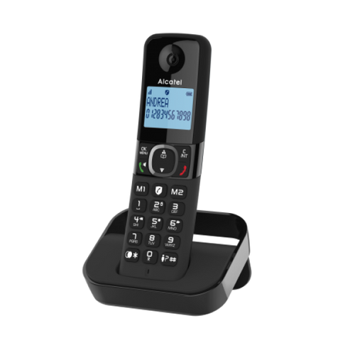 Fiksni * bezicni telefon ALCATEL F860, 100kontakta, SMART CALL BLOCK / SRPSKI (1299) slika 1