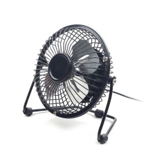 Gembird USB 4" desktop fan, black