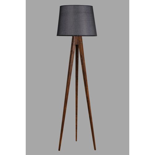 Tripod Ceviz Lambader Pramit Hasır Siyah Abajurlu Black
Walnut Floor Lamp slika 3