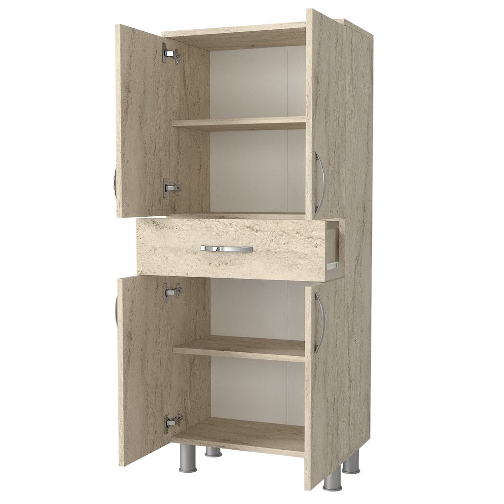 Arizona 4 Doors Travertine Bathroom Cabinet slika 5