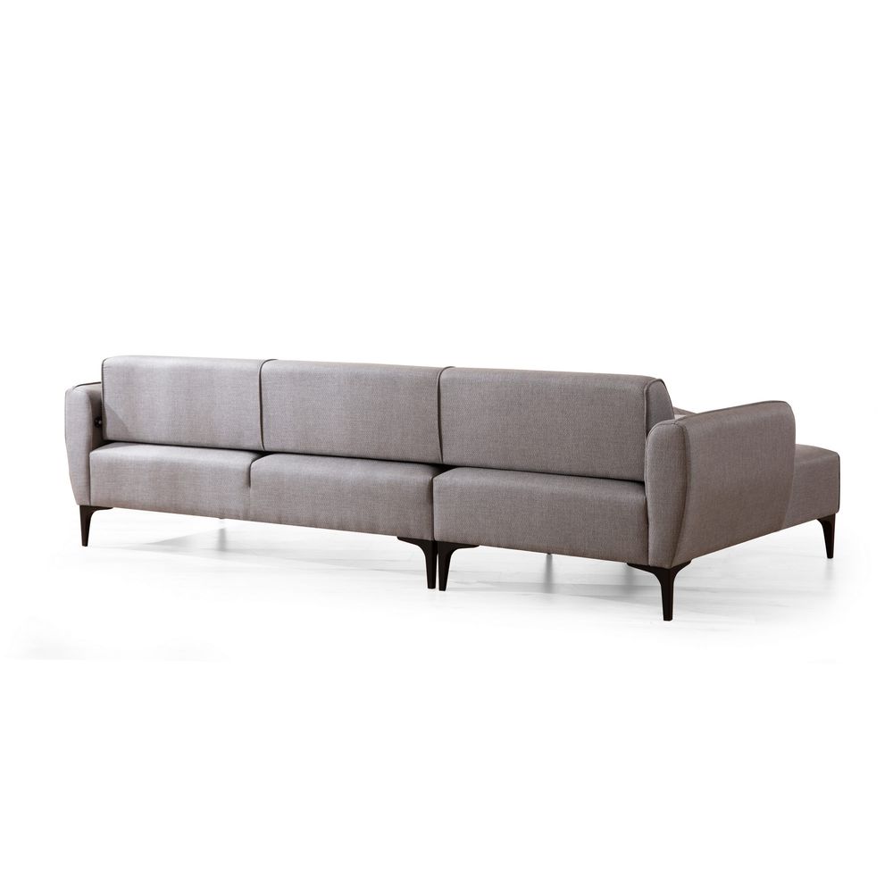 Belissimo Left - Sivi Ugaoni Sofa slika 7