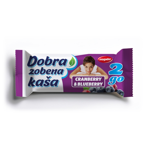 Dobra zobena pločica brusnica-borovnica 2go 40g x 20kom slika 1