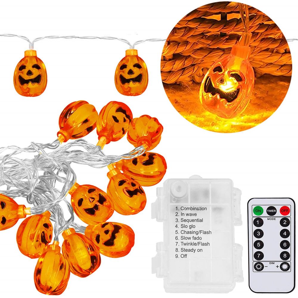 Cl4059 20 led svjetlosnih dekoracija za noć vještica slika 4