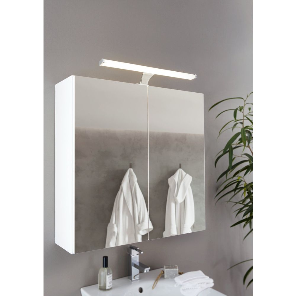 Eglo Vinchio zidna/1, led, 6w, 900lm, ip44, krom/bijela  slika 2