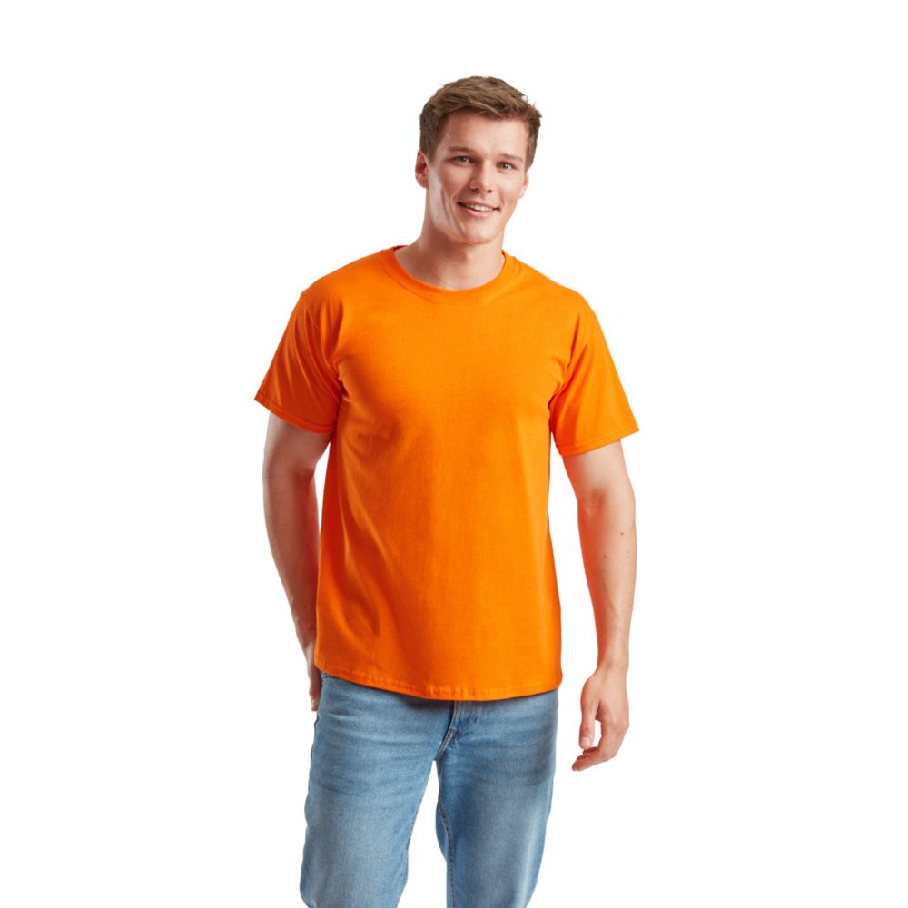Fruit Of The Loom Majica kratkih rukava T-Shirt 165g - Narandžasta XL slika 2