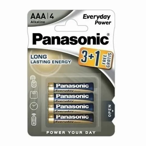 Panasonic baterije LR03EPS/4BP-AAA Alkaline Every 4 komada slika 1