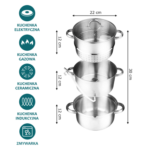 Altom Design Sokovnik na Paru 5L slika 3