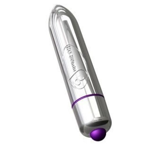 Bullet vibrator Ro-80MM, srebrni slika 2