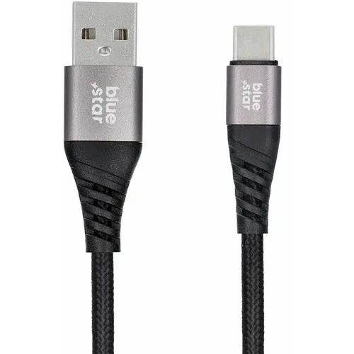 Blue Star pleteni kabel s USB A na USB C 3A konektorom slika 3