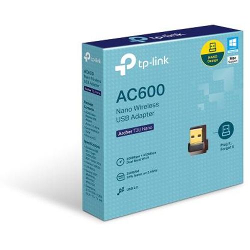 TP-Link Archer T2U Nano, AC600 WLAN USB adapter slika 1