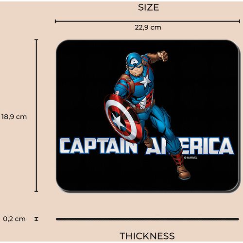Marvel Captain America mouse pad slika 3