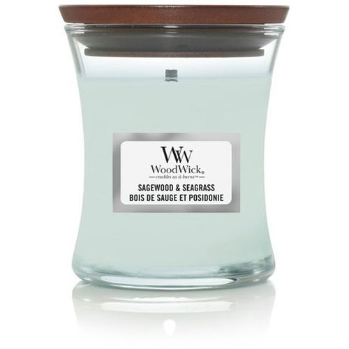 WOODWICK CLASSIC MINI, svijeća mirisna Sagewood & Seagrass  slika 1