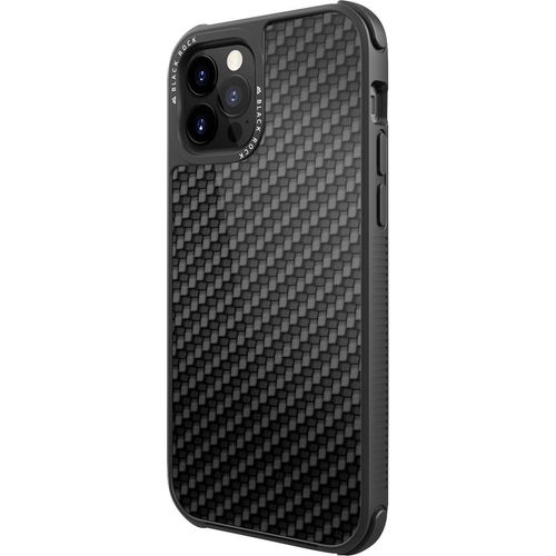 Black Rock ''Robust Real Carbon'' stražnji poklopac za mobilni telefon Apple iPhone 12, iPhone 12 Pro crna slika 1