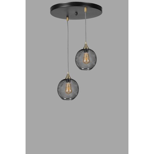 Jupiter 8721-2 Black Chandelier slika 2