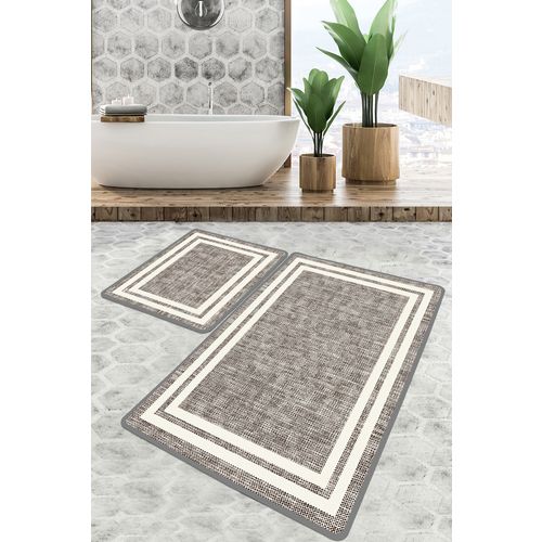 Formica Djt Multicolor Bathmat Set (3 Pieces) slika 1