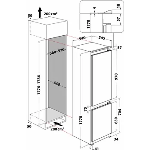 Indesit Frižider B 18 A1 D/I 1 slika 5