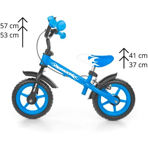 Milly Mally bicikl guralica Dragon s kočnicom plavi slika 2