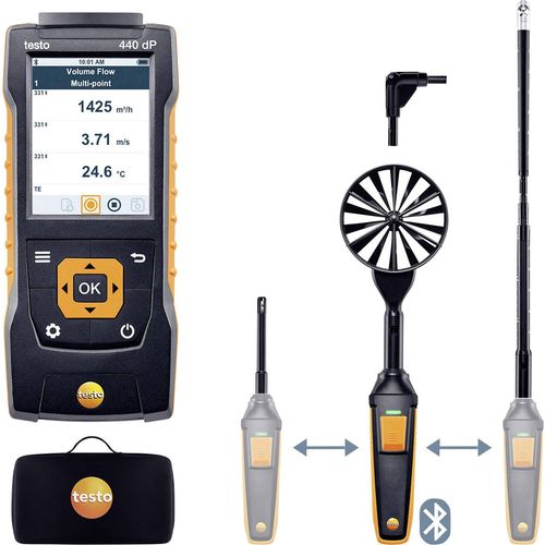 testo 440 Set2 delta P anemometar slika 6