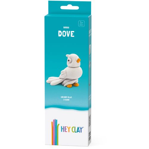 Hey Clay Glina Birds - 3 cans - Dove - 26011 slika 1