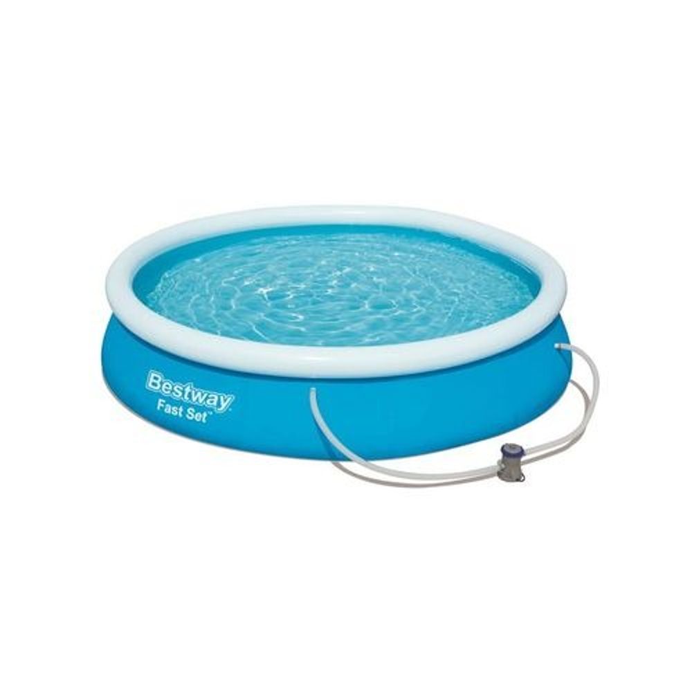 Bestway Bazen sa zračnim prstenom i filter pumpom 57274 Fast 366x76 cm slika 2