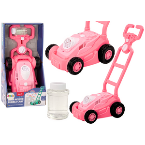 Stroj s mjehurićima od sapunice - Kosilica za vožnju - Ružičasta boja