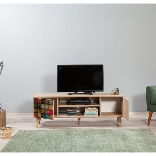 Truva-723 Sonoma Oak TV Stand slika 3