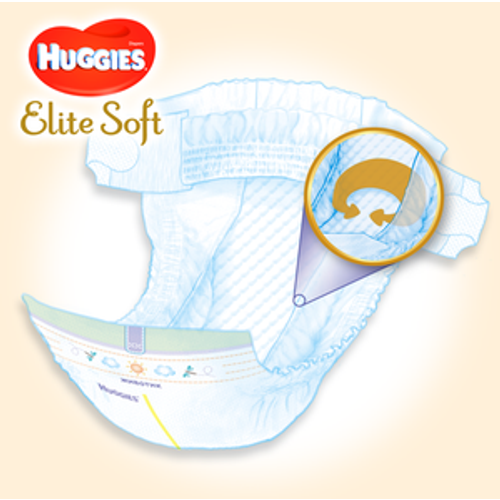 Huggies pelene  EliteSoft Jumbo pakovanje veličina 2  slika 3