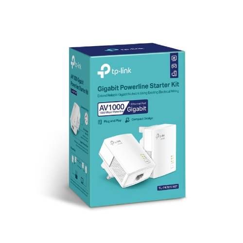 TP-Link TL-PA7017 KIT, Gigabit Powerline Adapter slika 1