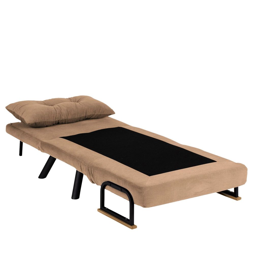 Sando Single - Svijetlosmeđi v2 Sofa na Razvlačenje za Jednu Osobu slika 4