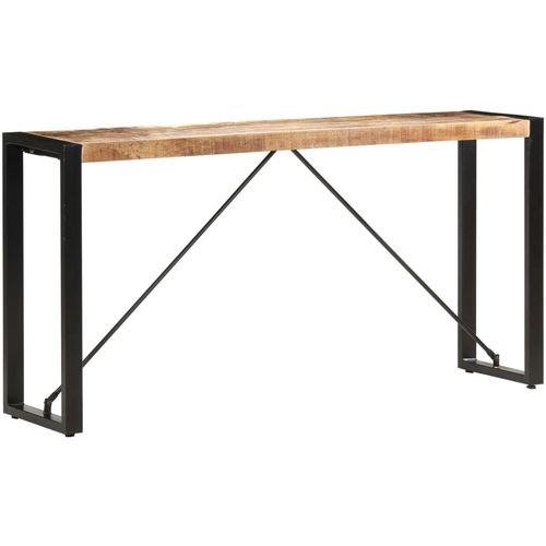 Konzolni stol 150 x 35 x 76 cm od masivnog drva manga slika 17