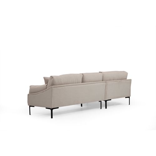 Atelier Del Sofa Kutna garnitura LEO, lijeva, krem, Leo Corner Left - Cream slika 4