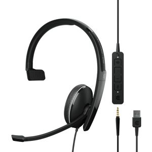 EPOS ADAPT 135T USB II, mono žična naglavna slušalka