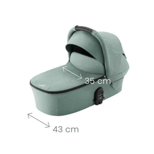 Britax Romer košara za kolica Smile 5z Lux kolekcija - Soft Taupe slika 5