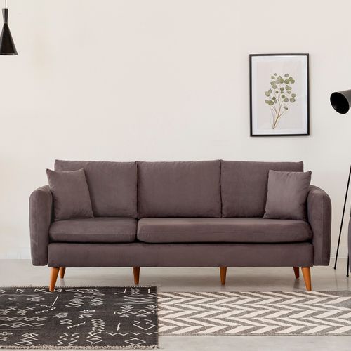 Atelier Del Sofa Sofia-Anthracite Antracit Trosed slika 1