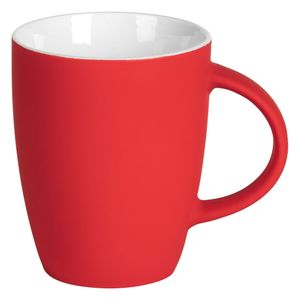 LUCIA SOFT,keramička šolja,300ml crvena