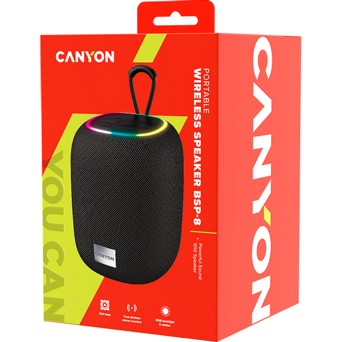 CANYON BSP-8, Bluetooth Speaker, BT V5.2, BLUETRUM AB5362B slika 2