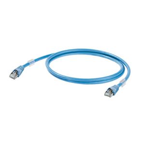 Weidmüller 1165900010 RJ45 mrežni kabel, Patch kabel cat 6a S/FTP 1.00 m plava boja UL certificiran 1 St.